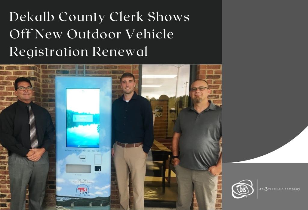 We are excited to share that Dekalb County Clerk has a new outdoor
